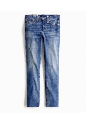 J. Crew 9"  Vintage Slim Straight Jeans Sz 30